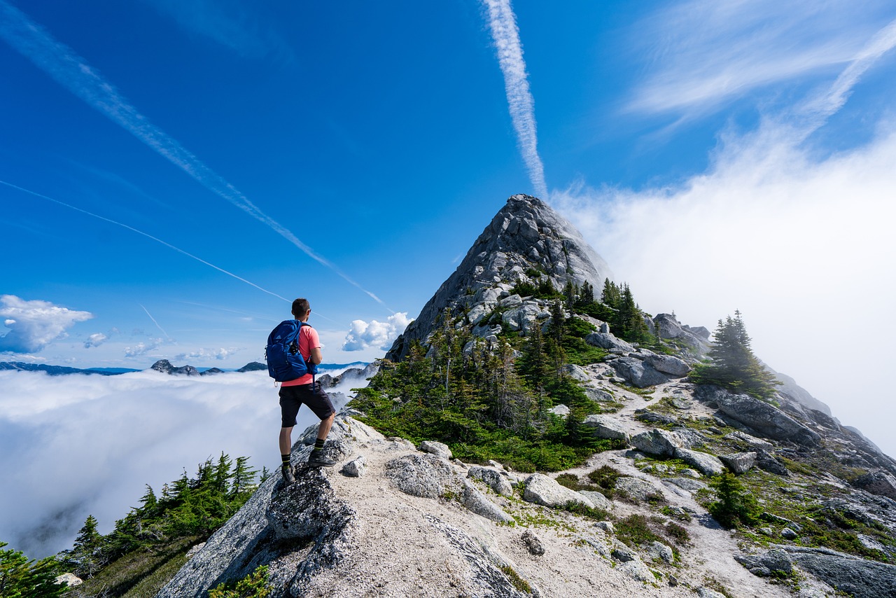 wandern, berge