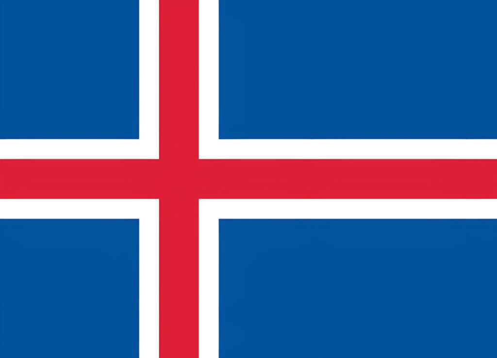 nation, flag of iceland, flag